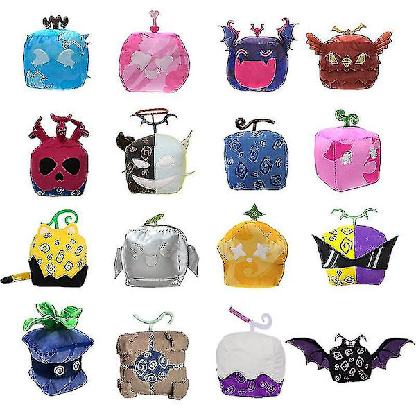 Ny Blox Fruits Plysch Demonic Fruit Plysch Leksak Doll Kan Vara Ett Val Som En För Vänner-yvan 8