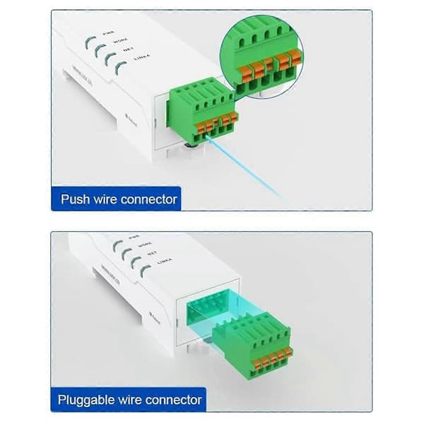 RS485 til Ethernet-omformer, liten størrelse seriell server -DR134