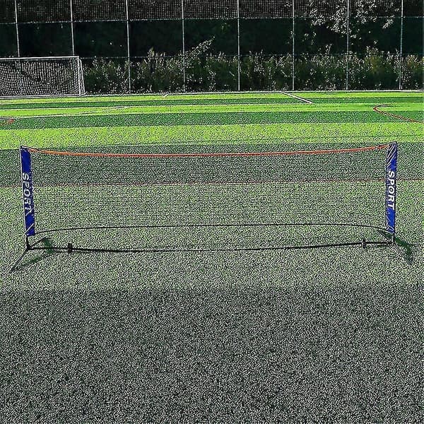 Bærbart foldbart simpelt 4m 5m 6m tennisnet badmintonnet 4.1M