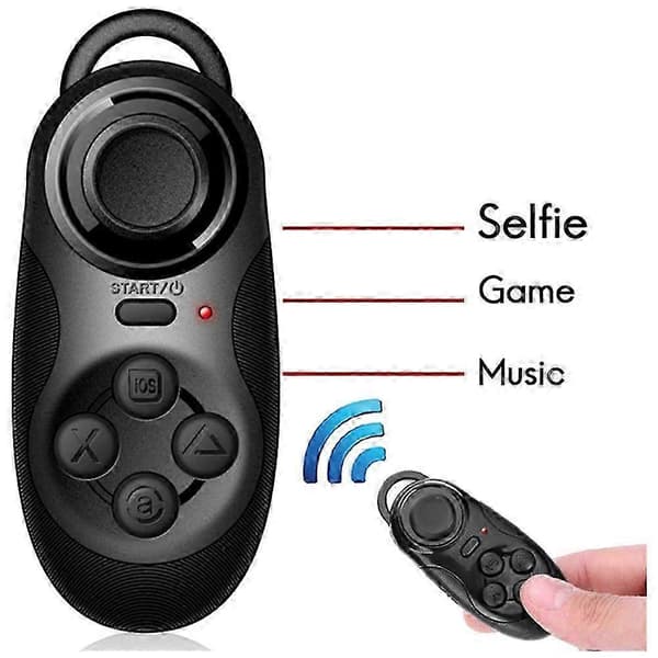 Mini Bluetooth Gamepad Trådlös 3.0 VR Controller Fjärrkontroll Pad Gamepad Uppladdningsbar VR Vidoe Spel Self