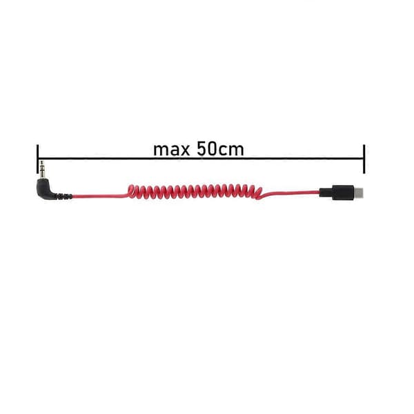 USB C til 3,5 mm kabel til Wireless Go II