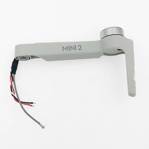 Udskiftning af højre forreste arm med motor til Mini 2 Drone Reparationsdele WhiteSilver