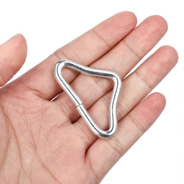 20 stk. Trampolin Spring Seng Elastik Seng Mesh Klud Spænde Trekant Ring Dele-FCY