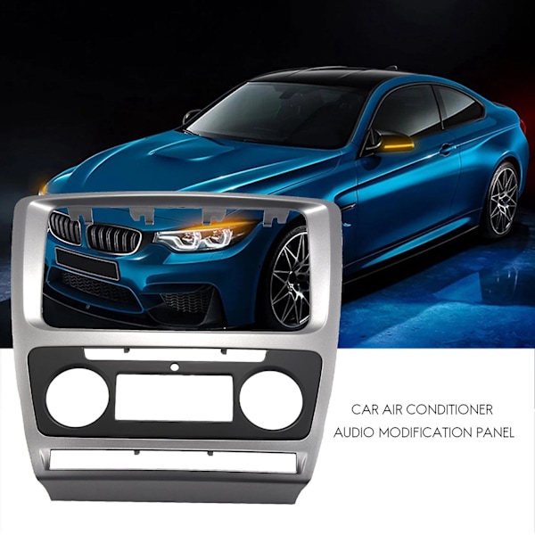 2 Din Radio Fascia för Skoda Octavia Audio Stereo Panel Monteringsinstallation Dash Kit Trim Ram A