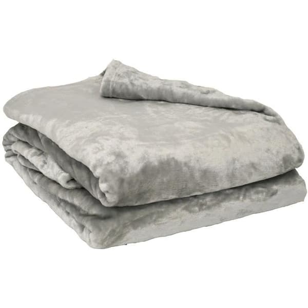 Mikrofleece tæppe 180x220 cm perle Pärla