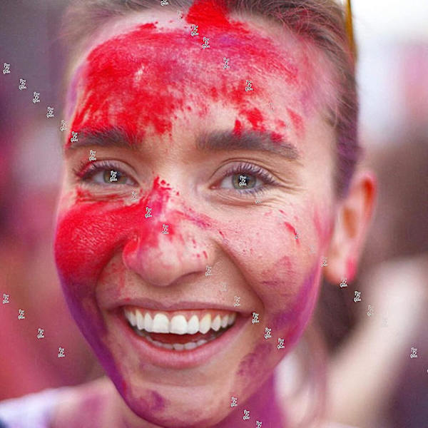 Kryc Festofcolor 14 Pakettiä, 50g Kukin, 7 Kirkasta Väriä Holi-jauhetta, Jauhetta Valokuvausta Varten, Värijuhliin, Holi-tapahtumiin, Syntymäpäiväjuhliin, Sateenkaarijuhliin, P