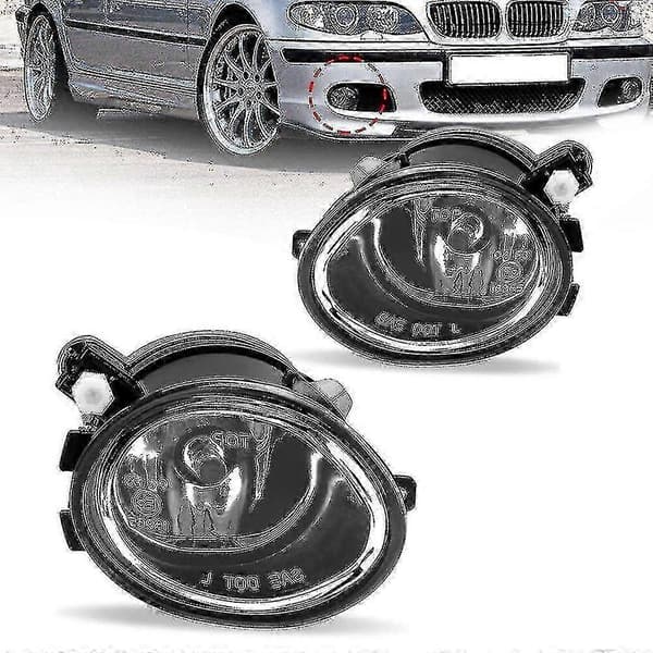 Tåkelysmontering for E46 M3 2002-2006 Frontstøtfanger Tåkelys for E39 M5 2001-2003 63177894017 631 f74