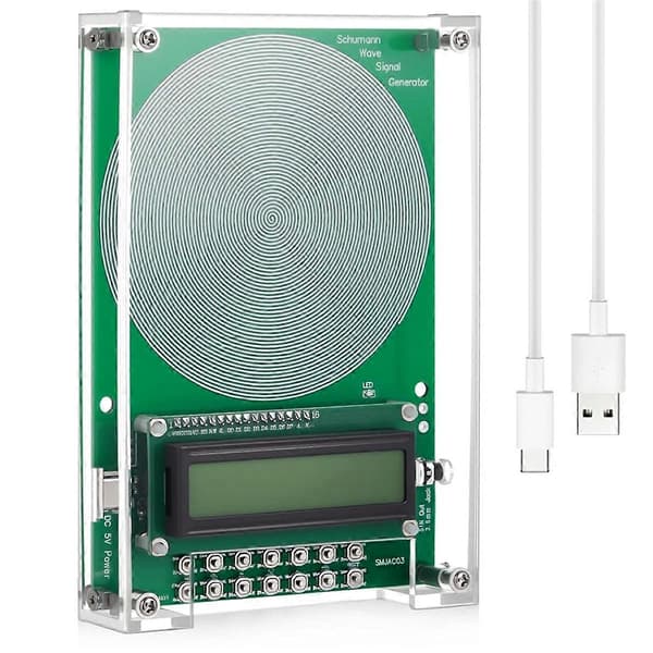 0.01Hz-10000Hz Adjustable Sine Wave Resonance Generator Ultra-Low Frequency Generator Resonator Audio Frequency Machine
