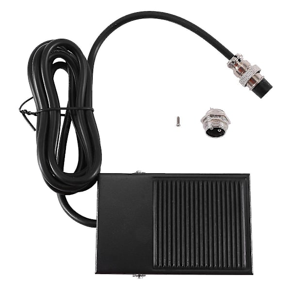 2-polig fotpedalströmbrytare Handsfree Kompatibel med Tig Atgw Plasmaskärningsmaskin Svetsare Spot-1
