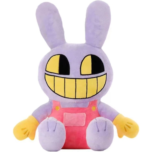 Uskomaton Digital Circus -pehmolelu, 11,2 tuuman Digital Circus -pehmolelut, Pomni ja Jax -täytetyt eläimet plushie-nukke lahjaksi lapsille ja faneille (jax-a)