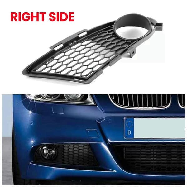 For BMW 3-serie E90 E91 LCI Bil Frontfanger MTECH Tåkelysgriller Black
