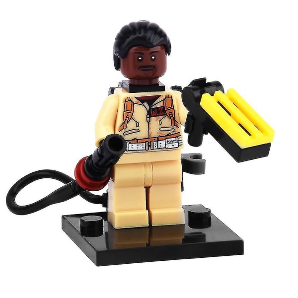 5 stk/sett Actionfigur Byggeklossleketøy DIY Ghostbusters Dukke Enkel Installasjon