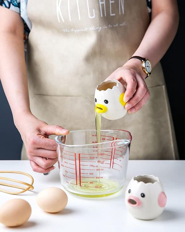 Kökssats för bakning och matlagning, diskmaskinsäker (gul)