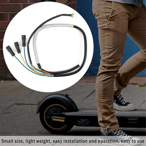 Hjulmotorkabel för MAX G30 KIckscooter G30D G30LP Elscooter Motorkabeltillbehör As Shown