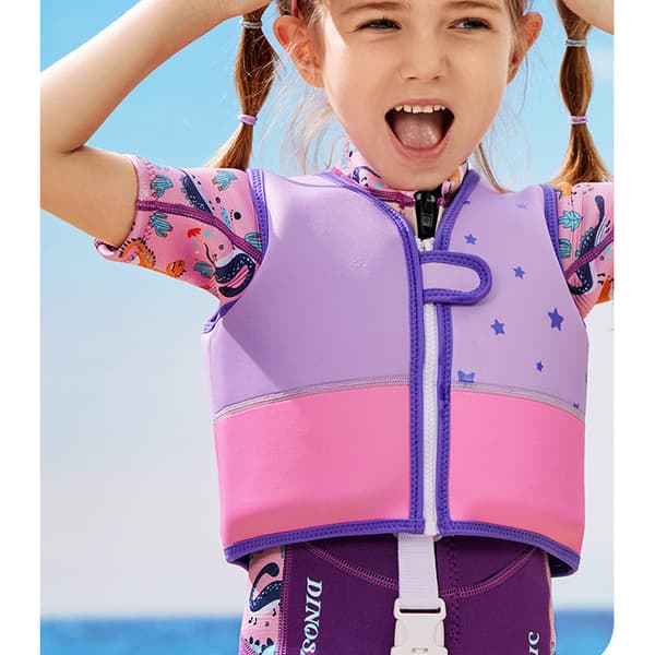 Simväst för barn, simjacka för 1-2 år Flicka Girl M