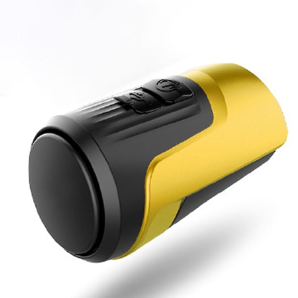 125db cykelalarmklokke Høj-volumen elektriske horn Lang batterilevetid Sirener Silver Yellow