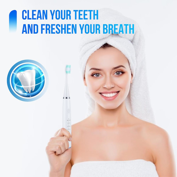 10/8 stk/sett Tannbørsteutskiftningshoder for Lc-h156/m07 elektrisk tannbørstemunnstykke erstatningshoder Smarte børstehoder Engros 10PCS LC-H1561