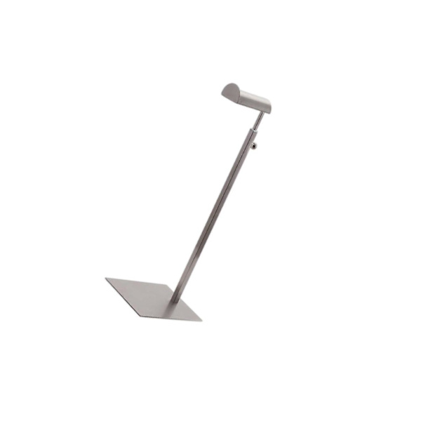 Metallisk Veskeutstillingsstativ Justerbar Håndveskerack Holder Silver