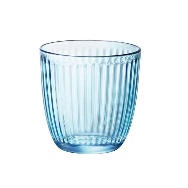 Bormioli Rocco Line Glas Set, Blå, 6 Enheter