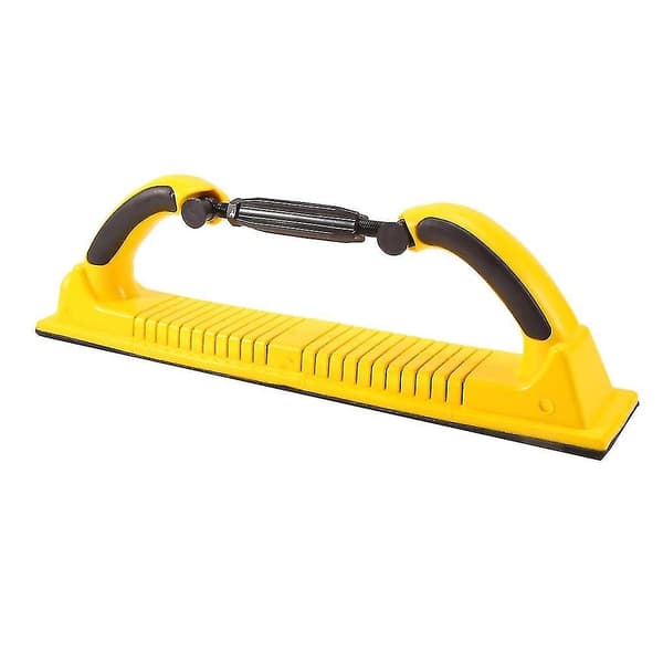 70x400mm Torrslipning Handtrycksbräda Bilspackel Aska Handhyvel Rektangulär Vakuum Sandpapper Slipning