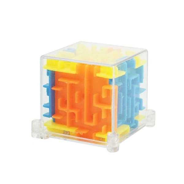 Mini 3D puslespillboks Sekvensielle puslespill Julebursdagsgave til barn Multi