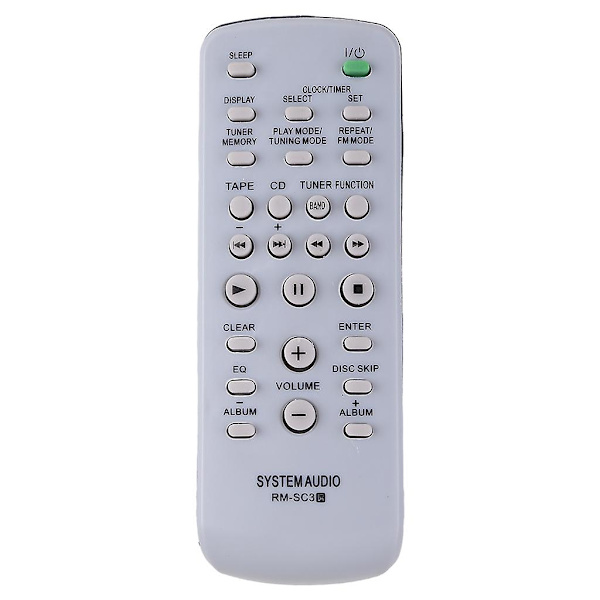 Passar för RM-SC30 RM-SC31RM-SC50 RM-SC55 MHC-RG222 Fjärrkontroll