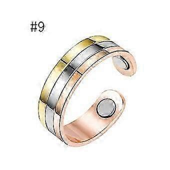 99,9% ren koppar magnetisk ring, damfärgmatchande sportenergi ring
