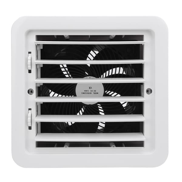 RV Sidevægsventilator 12V 5W Manuel Justering Sideventilation E