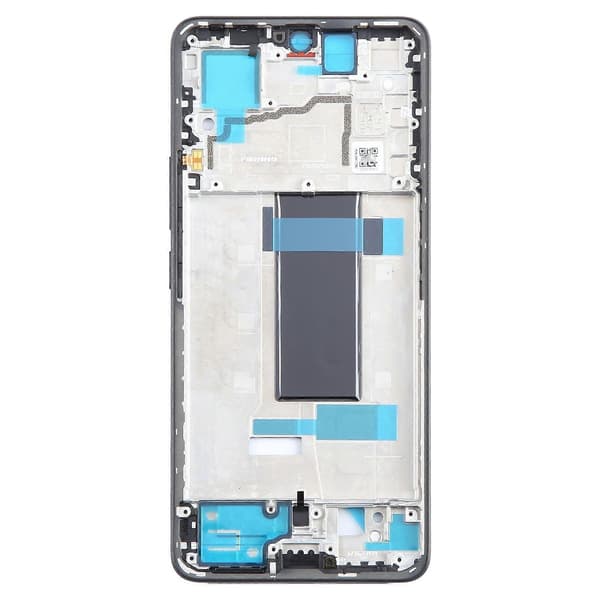 For Xiaomi Redmi Note 13 Pro 5G Original LCD-rammeinnfatning Black