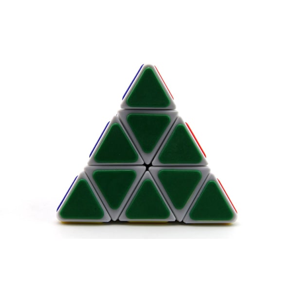 Qiji pyramid patch kilpailukäyttöön, ammattilaisille, nopea kierto, sileä pyramidi, ulkomaalainen opiskelijan palapelin kuutio