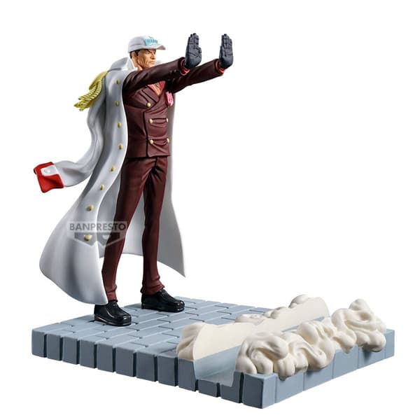 One Piece Akainu Sakazuki-figur, 12 cm samleleke 252