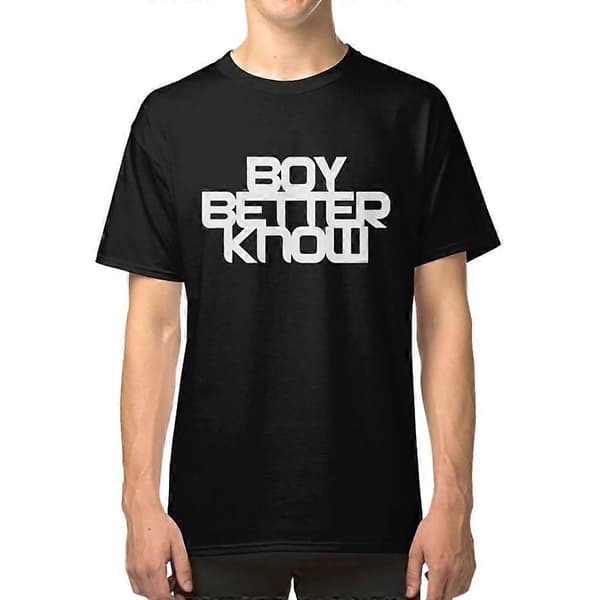 Boy Better Know - Chest Placement (vit) T-shirt black XL