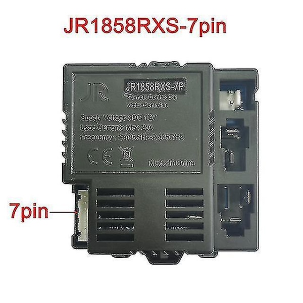 Jr-rx-12v børnebil, Bluetooth-fjernbetjeningsmodtager, jævn start-controller Jr1958rx og Jr1858rx/jr1738rx JR1858RX 7pin
