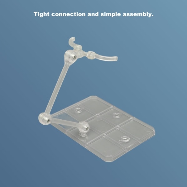 10-pak actionfigur-stativ gennemsigtig akryl anime figur display stativ støtteholder base