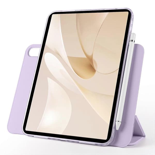 Til Huawei MatePad 12 X Etui Foldbart Stativ Magnetisk Læder Tablet Cover Purple