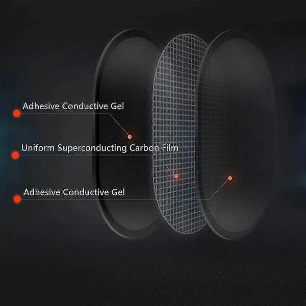 3 generiske gel-erstatningsputer kompatible med Slendertone Abs-belte