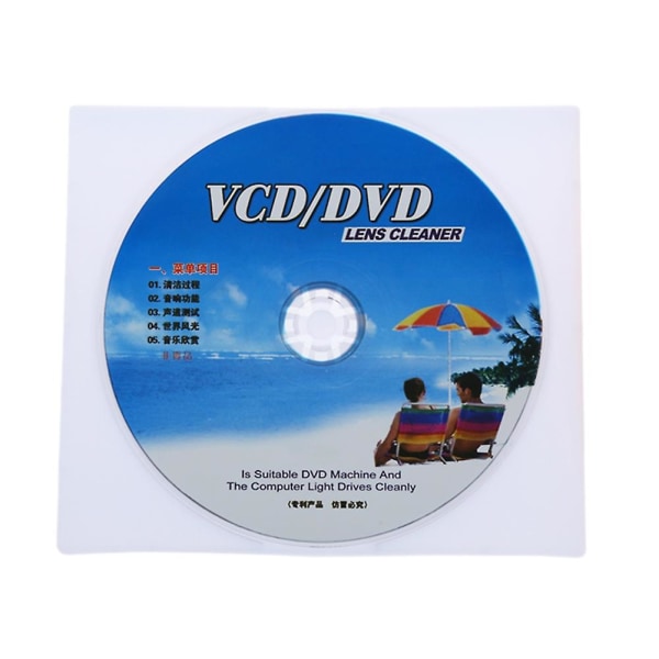Vcd DVD-spelare Linsrengöring Damm Smutsborttagning Rengöringsvätska Disc Restore Kit Kaesi