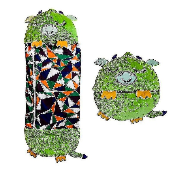 Sovepose til Børn, Lazy Warm Sovepose Pyjamas Børnepude Green 135x45cm
