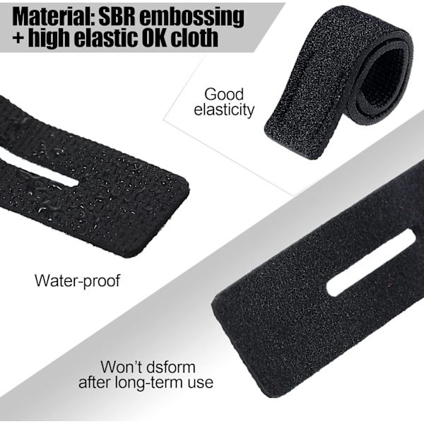 Fiske Spöband Spöbälte Sträckbart Spöhållare Elastiskt Fiskeutrustning Band Gjutspöband