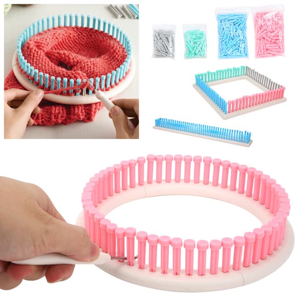 Multifunctional Knitting Loom for Hat and Scarf Manual ABS Plastic Knitting Tool DIY