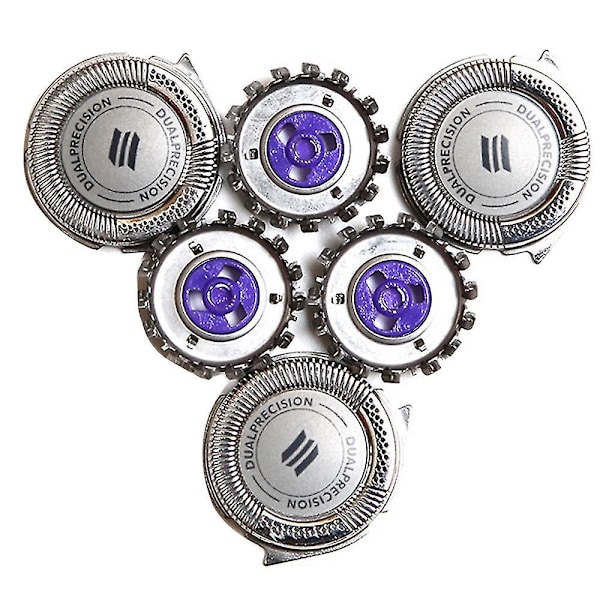3 stk. erstatningshode for barberhøvel, kompatibel med Philips Norelco Hq8 Pt860 Pt870 At890 Hq7760 Hq8875 Hq7320 Hq7890-a