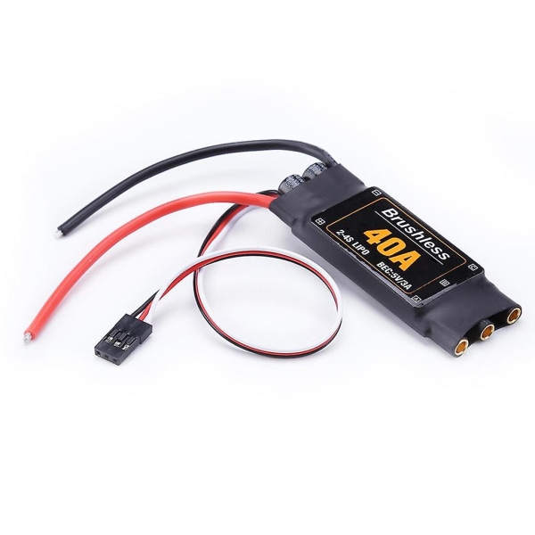 40a Brushless Esc Speed ​​Controller til fly Ny Short