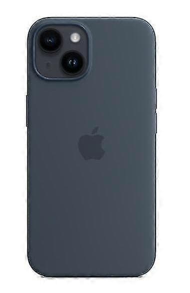 Silikon telefondeksel kompatibelt med iPhone 14 Storm Blue