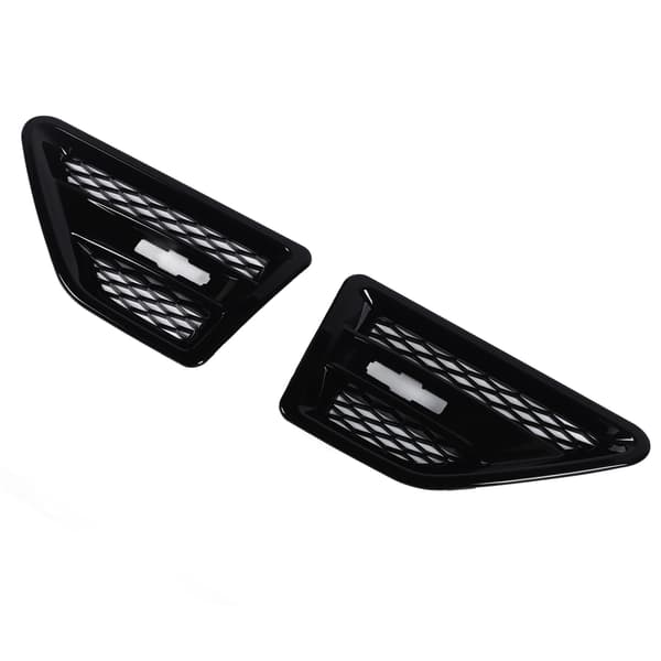 Freelander 2 LR2 Glans Sort Sideudluftningsgitter Trim Grill Forreste Venstre Højre Mesh Erstatning