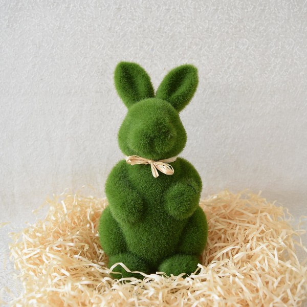 Doll Ornament Lovely Simulation Foam Easter Bunny Decoration for Living Room