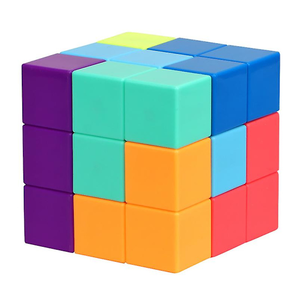 Luban Decade S Magneettinen Kuutio Rakennus Älylelut 3d Kiertävä DIY-Sarja Ärsyttävä Huone Lapsille Lahja Puzzle Nopeus Takaisin