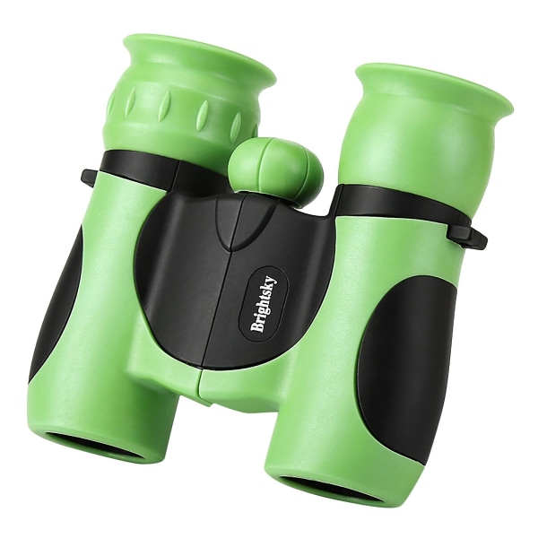 Portabla 8x21 Kikare med Stor Objektiv för Barn, Present, Camping Green