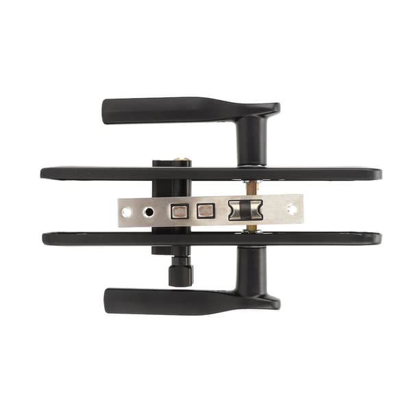 Stainless Steel Door Lock Set with Oxidation Resistant Coating, Rustproof and Comfortable Grip Handle for Bedroom Bathroom