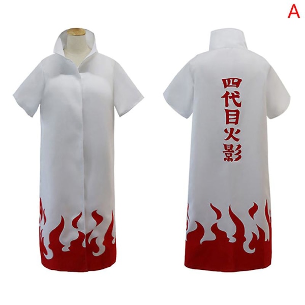 1 stk Anime Naruto Cosplay Kapper Hokage Namikaze Minato Uniform Kakashi Kappes Kostyme Style C XXL