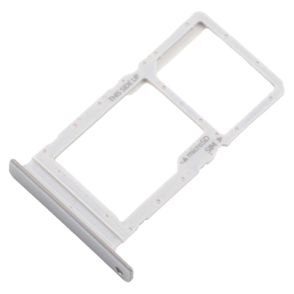 För Nokia G42 Original SIM + Micro SD-kortfack 2025 Silver
